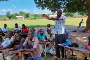 BouwenmetBoumas, Project 2025 Naliele, oankundiging en petear mei de mienskip