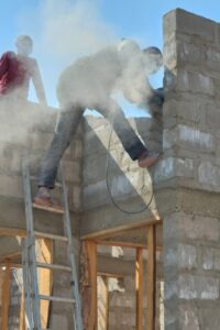 Bouwenmetboumas, Project 2024, Herman en Gerard samen op bouwmissie